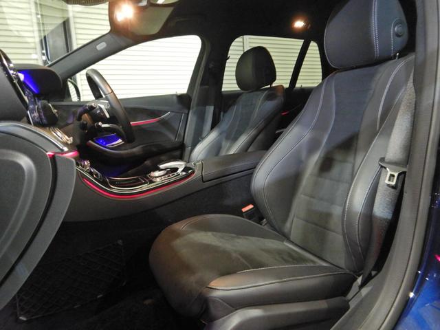 E220d ステーションワゴンアバンギャルドスポーツ ワンオーナー レーダーセーフティパッケージ 360度カメラ マルチビームLED ハーフレザー シートヒーター 電動リアゲート 19インチAMG5ツインスポークAW HDDナビゲーション(11枚目)