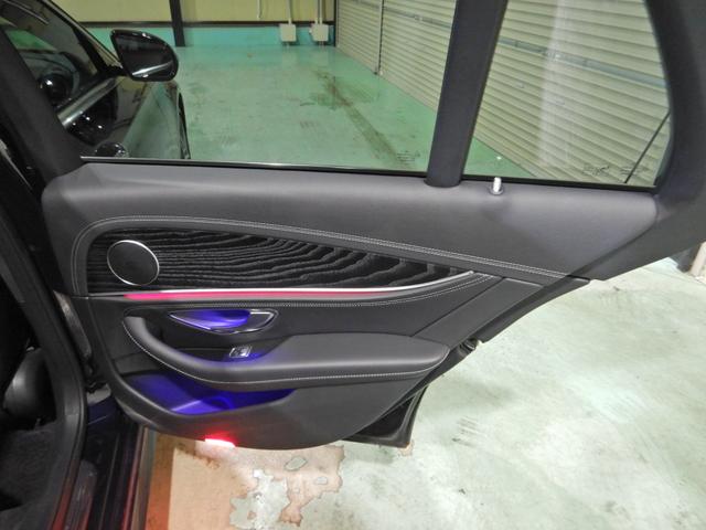 E220d ステーションワゴンアバンギャルドスポーツ ワンオーナー レーダーセーフティパッケージ 360度カメラ マルチビームLED ハーフレザー シートヒーター 電動リアゲート 19インチAMG5ツインスポークAW HDDナビゲーション(18枚目)