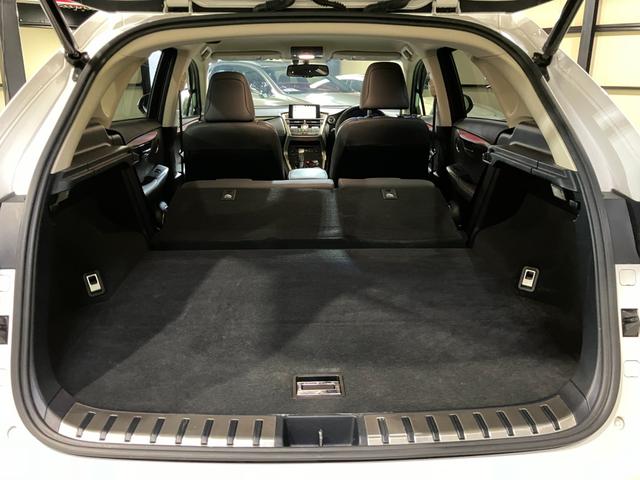 NX  本革シート 純正ナビ バックモニター フルセグ 三眼LEDヘッドライト パワーバックドア シート&ステアリングヒーター クルコン パワーシート 純正18インチアルミ(56枚目)