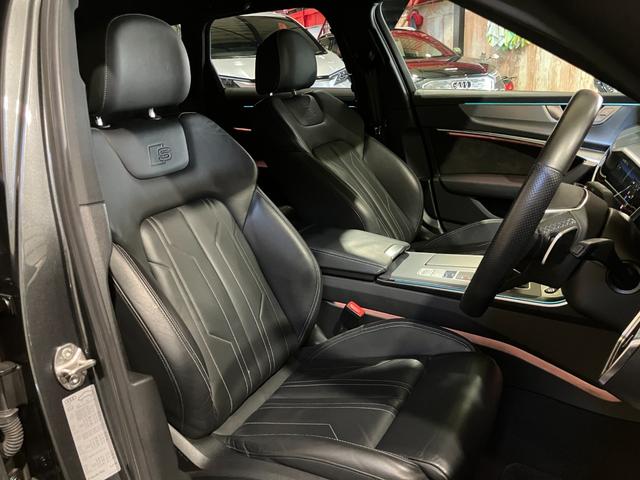 Ａ６アバント ４０ＴＤＩクワトロ　スポーツ　Ｓラインパッケージ　本革シート　マトリクスＬＥＤヘッドライト　サラウンドビュー　パークアシストプラス　バーチャルコックピットプラス　オートテールゲート　シートヒーター　パワーシート　レーダークルコン（27枚目）