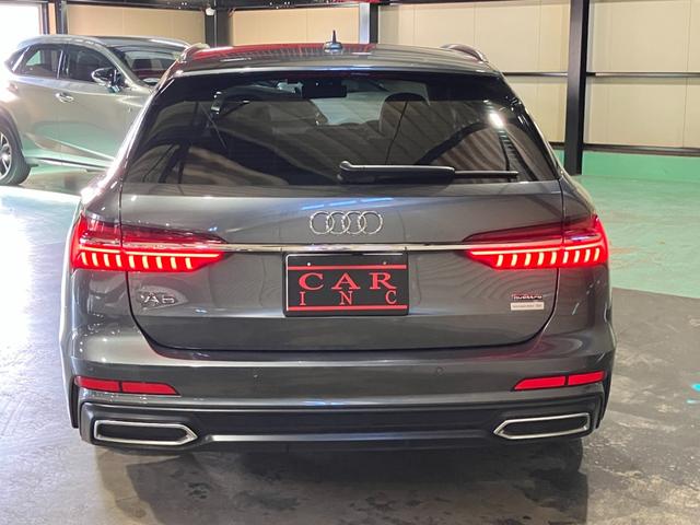 Ａ６アバント ４０ＴＤＩクワトロ　スポーツ　Ｓラインパッケージ　本革シート　マトリクスＬＥＤヘッドライト　サラウンドビュー　パークアシストプラス　バーチャルコックピットプラス　オートテールゲート　シートヒーター　パワーシート　レーダークルコン（34枚目）