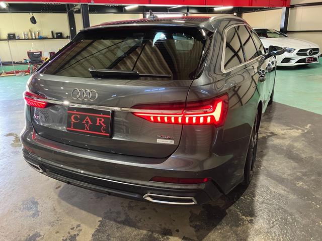 Ａ６アバント ４０ＴＤＩクワトロ　スポーツ　Ｓラインパッケージ　本革シート　マトリクスＬＥＤヘッドライト　サラウンドビュー　パークアシストプラス　バーチャルコックピットプラス　オートテールゲート　シートヒーター　パワーシート　レーダークルコン（35枚目）