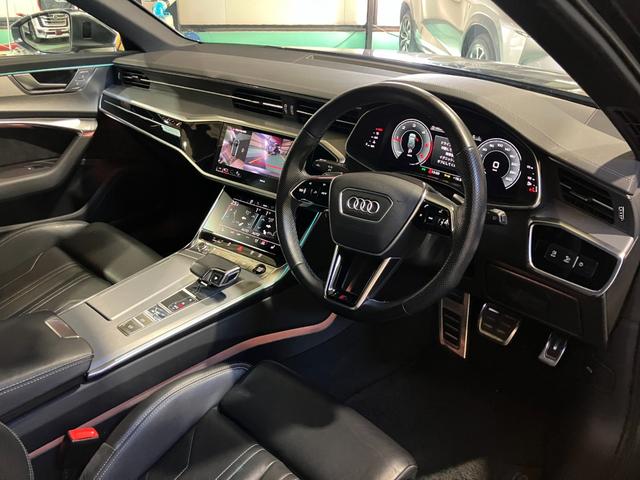 Ａ６アバント ４０ＴＤＩクワトロ　スポーツ　Ｓラインパッケージ　本革シート　マトリクスＬＥＤヘッドライト　サラウンドビュー　パークアシストプラス　バーチャルコックピットプラス　オートテールゲート　シートヒーター　パワーシート　レーダークルコン（47枚目）