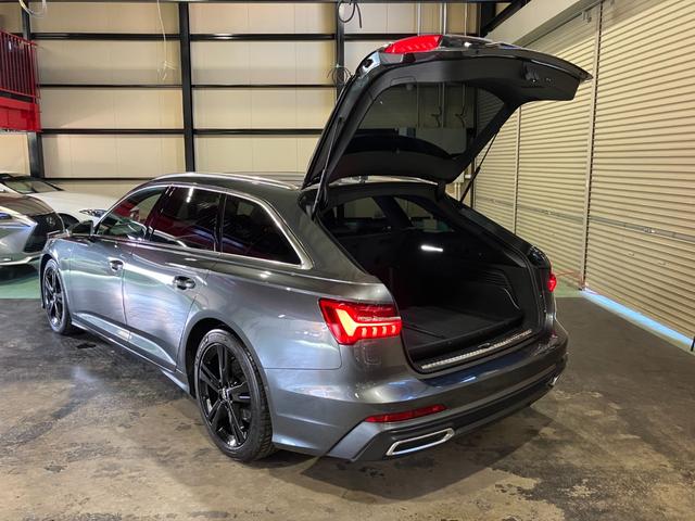 Ａ６アバント ４０ＴＤＩクワトロ　スポーツ　Ｓラインパッケージ　本革シート　マトリクスＬＥＤヘッドライト　サラウンドビュー　パークアシストプラス　バーチャルコックピットプラス　オートテールゲート　シートヒーター　パワーシート　レーダークルコン（56枚目）