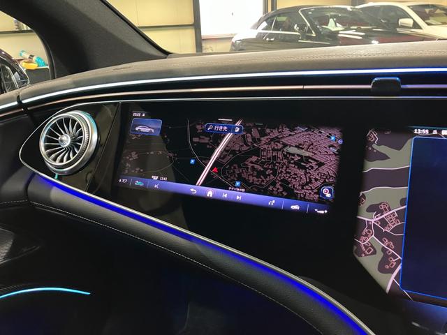 EQS EQS53 4マチック+ 1オーナー パノラミックスライディングルーフ エクスクルーシブPKG AMGカーボンファイバーインテリアトリム リアコンフォートPKG ナビ 360° ブルメスター シートヒーター&ベンチレーション(23枚目)