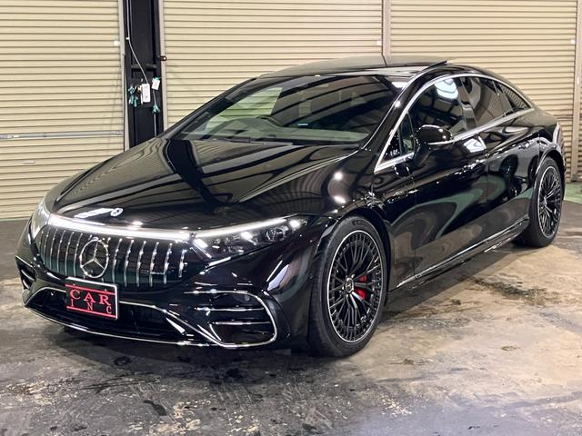 EQS EQS53 4マチック+ 1オーナー パノラミックスライディングルーフ エクスクルーシブPKG AMGカーボンファイバーインテリアトリム リアコンフォートPKG ナビ 360° ブルメスター シートヒーター&ベンチレーション(40枚目)