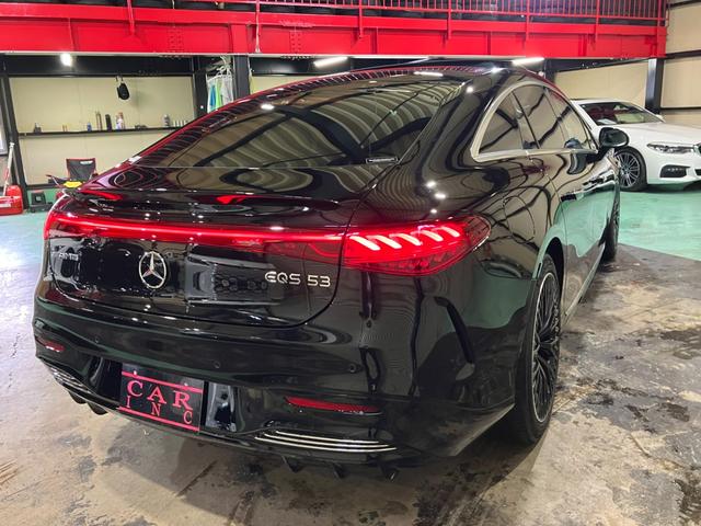 EQS EQS53 4マチック+ 1オーナー パノラミックスライディングルーフ エクスクルーシブPKG AMGカーボンファイバーインテリアトリム リアコンフォートPKG ナビ 360° ブルメスター シートヒーター&ベンチレーション(42枚目)