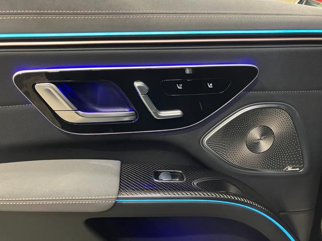 EQS EQS53 4マチック+ 1オーナー パノラミックスライディングルーフ エクスクルーシブPKG AMGカーボンファイバーインテリアトリム リアコンフォートPKG ナビ 360° ブルメスター シートヒーター&ベンチレーション(71枚目)