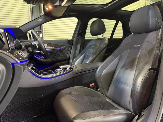 Eクラスステーションワゴン E43 4マチック ステーションワゴン エクスクルーシブパッケージ パノラマスライディングルーフBurmesterサウンド ナッパレザー レーダーセーフティパッケージ エアバランスPKG マルチビームLED シートヒーター 360度カメラ(9枚目)