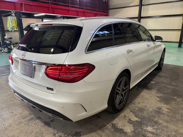 Cクラスステーションワゴン C220d ワゴンアバンギャルド AMGライン ワンオーナー レーダーセーフティパッケージ レザーARTICO シートヒーター 18インチAMG5スポークAW HDDナビ リアビューカメラ 電動リアゲート キーレスゴー(4枚目)