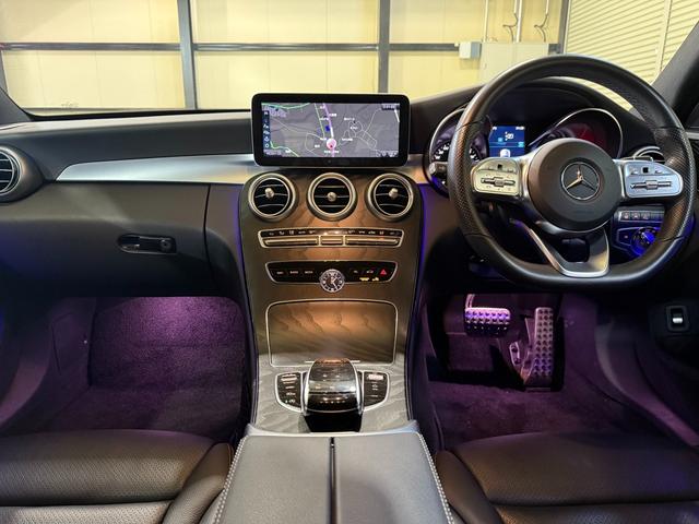 Cクラスステーションワゴン C220d ワゴンアバンギャルド AMGライン ワンオーナー レーダーセーフティパッケージ レザーARTICO シートヒーター 18インチAMG5スポークAW HDDナビ リアビューカメラ 電動リアゲート キーレスゴー(22枚目)