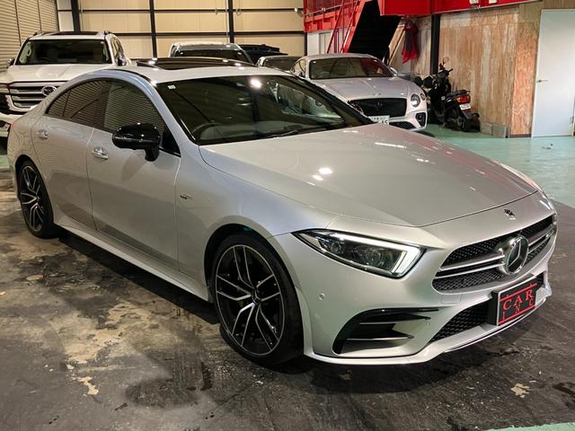 ＣＬＳクラス ＣＬＳ５３　４マチック＋　スライディングルーフ　純正ナビ　３６０°カメラ　フルセグ　ブルメスター　レーダーセーフティパッケージ　マルチビームＬＥＤヘッドライト　ナッパレザー　シートヒーター＆ベンチレーション　パワートランク（2枚目）