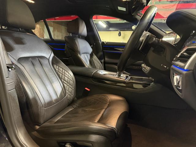 7シリーズ 740i Mスポーツ 電動ガラスサンルーフ エクスクルーシブナッパレザー ヒート&ベンチレーションシート BMWレーザーライト ACC パーキングアシストプラス ソフトクローズドア 電動トランクリッド HUD(27枚目)