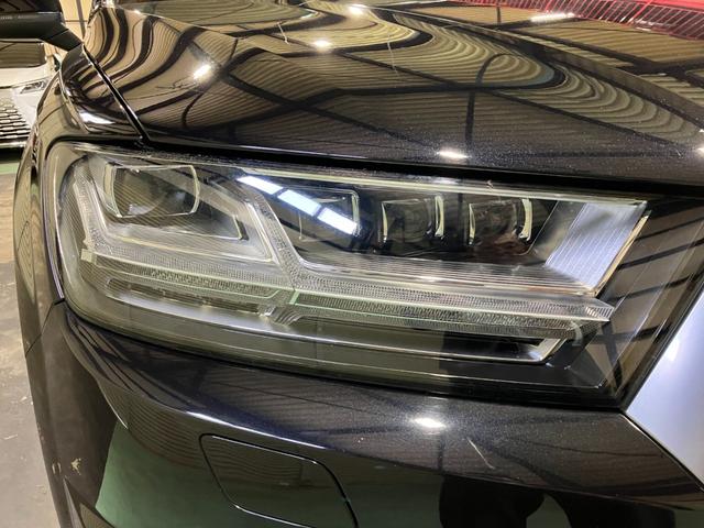 Q7 2.0TFSIクワトロ Sラインパッケージ 7シーターPKG リアアシスタンスPKG オールホイールステアリング マトリクスLEDヘッドライト バーチャルコックピット サラウンドビュー オートテールゲート ロティフォーム22インチアルミ(43枚目)