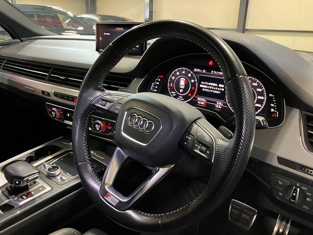 Q7 2.0TFSIクワトロ Sラインパッケージ 7シーターPKG リアアシスタンスPKG オールホイールステアリング マトリクスLEDヘッドライト バーチャルコックピット サラウンドビュー オートテールゲート ロティフォーム22インチアルミ(54枚目)