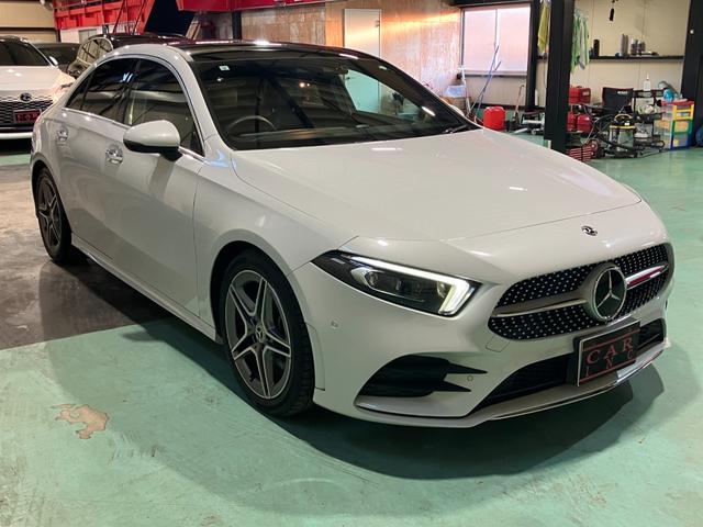 Aクラスセダン A250 4マチックセダン AMGライン 1オーナー レーダーセーフティPKG ナビゲーションPKG パークアシスト フルセグ Bカメラ ハーフレザーシート シートヒーター(5枚目)