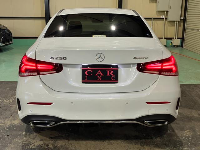Aクラスセダン A250 4マチックセダン AMGライン 1オーナー レーダーセーフティPKG ナビゲーションPKG パークアシスト フルセグ Bカメラ ハーフレザーシート シートヒーター(26枚目)