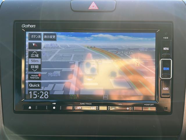 フリード G・ホンダセンシング 純正メモリナビ フルセグ DVD Bluetooth ドラレコ ETC バックカメラ 両側パワスラ シートヒーター ACC リアコーナーセンサー レーンアシスト 衝突軽減ブレーキ スマートキー(3枚目)