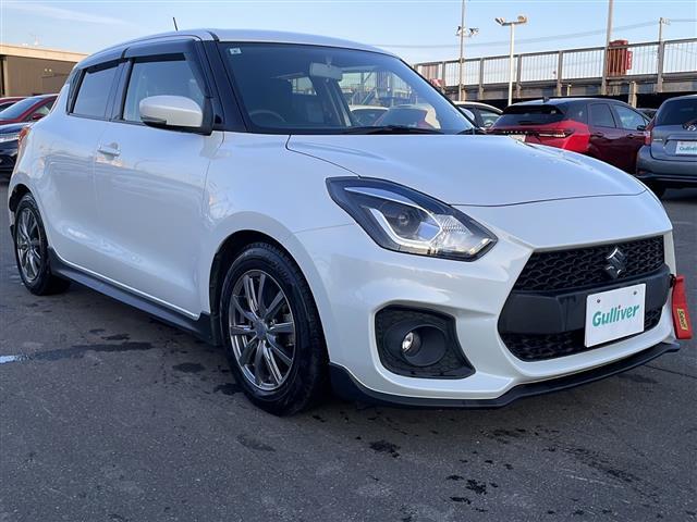 スイフトスポーツ ベースグレード 社外ディスプレイオーディオ DVD再生 Bluetooth シートヒーター クルーズコントロール スマートキー プッシュスタート 純正LEDヘッドライト 純正フロアマット 社外15インチアルミホイール(23枚目)