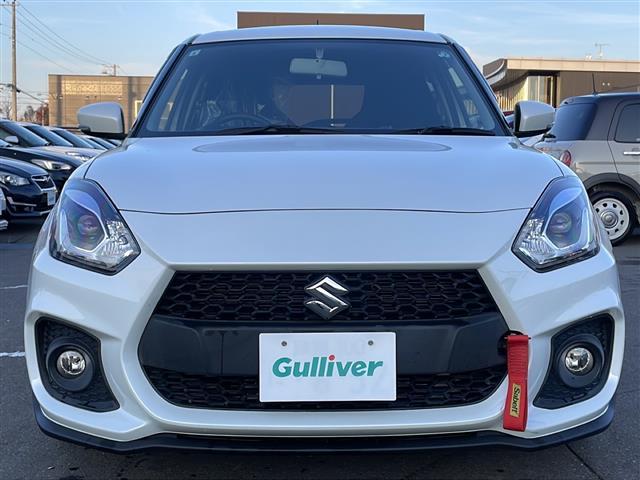 スイフトスポーツ ベースグレード 社外ディスプレイオーディオ DVD再生 Bluetooth シートヒーター クルーズコントロール スマートキー プッシュスタート 純正LEDヘッドライト 純正フロアマット 社外15インチアルミホイール(24枚目)