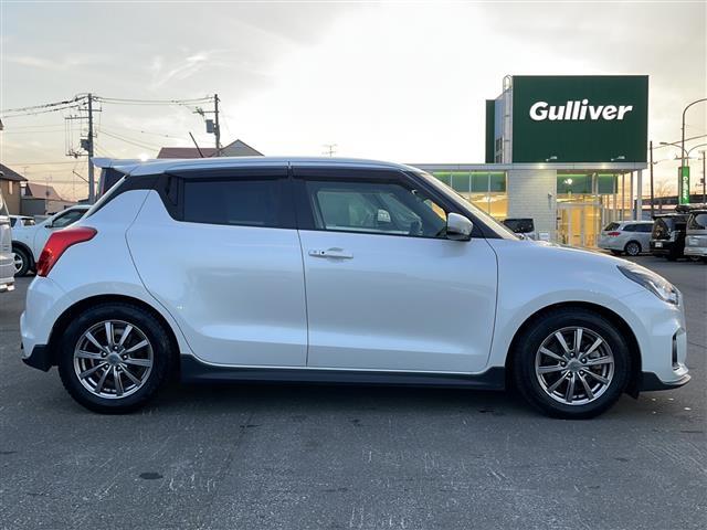 スイフトスポーツ ベースグレード 社外ディスプレイオーディオ DVD再生 Bluetooth シートヒーター クルーズコントロール スマートキー プッシュスタート 純正LEDヘッドライト 純正フロアマット 社外15インチアルミホイール(30枚目)