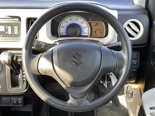 アルト Ｌ　純正オーディオ　ＣＤ再生　前席シートヒーター　デュアルセンサーブレーキサポート　リモコンキー　純正フロアマット　社外１３インチアルミホイール（11枚目）