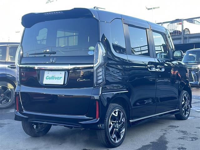 Ｎ－ＢＯＸカスタム Ｇ・Ｌターボホンダセンシング　◆４ＷＤ◆社外ナビ◆ビルトインＥＴＣ◆純正グリル◆両側パワースライドドア◆ハーフレザーシート◆シートヒーター　前席◆純正１５インチＡＷ◆純正フロアマット◆ＭＴモード付ＡＴ◆クルーズコントロール（29枚目）