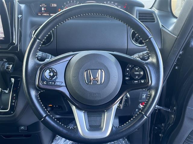 Ｎ－ＢＯＸカスタム Ｇ・Ｌターボホンダセンシング　◆４ＷＤ◆社外ナビ◆ビルトインＥＴＣ◆純正グリル◆両側パワースライドドア◆ハーフレザーシート◆シートヒーター　前席◆純正１５インチＡＷ◆純正フロアマット◆ＭＴモード付ＡＴ◆クルーズコントロール（41枚目）