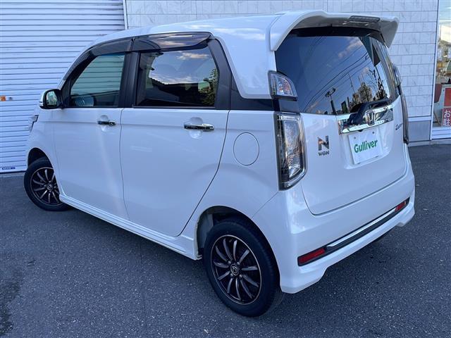 Ｎ－ＷＧＮカスタム Ｇ・Ｌパッケージ　４ＷＤ　純正ディスプレイオーディオ　ワンセグ／ＣＤ／ＵＳＢ／ラジオ　バックカメラ　アルミ付スタッドレスタイヤ積込　シティブレーキアシスト　クルーズコントロール　ステアリングスイッチ（35枚目）
