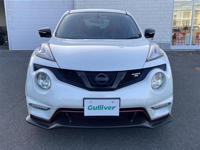 ジューク ニスモ RS 純正ナビ(FM,AM,BT,CD,DVD,SD,フルセグTV) ハーフレザー ドラレコ前後 横滑り防止 4WDセレクタースイッチ(2枚目)