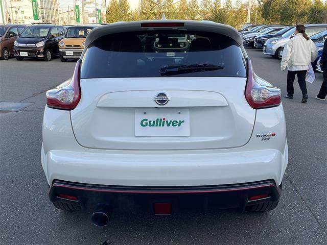 ジューク ニスモ RS 純正ナビ(FM,AM,BT,CD,DVD,SD,フルセグTV) ハーフレザー ドラレコ前後 横滑り防止 4WDセレクタースイッチ(5枚目)