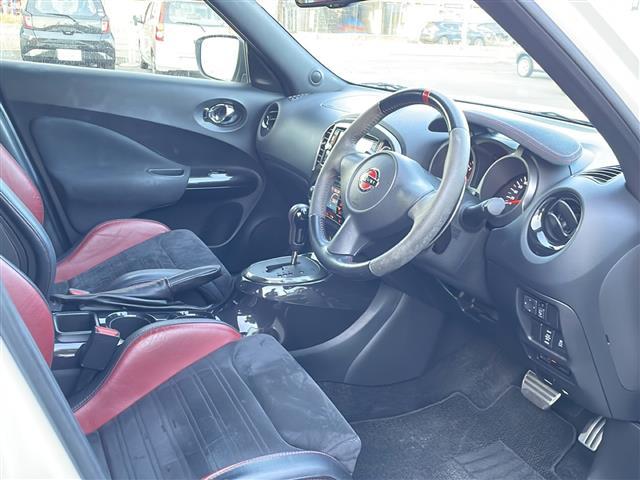 ジューク ニスモ RS 純正ナビ(FM,AM,BT,CD,DVD,SD,フルセグTV) ハーフレザー ドラレコ前後 横滑り防止 4WDセレクタースイッチ(30枚目)