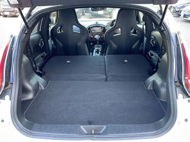 ジューク ニスモ RS 純正ナビ(FM,AM,BT,CD,DVD,SD,フルセグTV) ハーフレザー ドラレコ前後 横滑り防止 4WDセレクタースイッチ(34枚目)