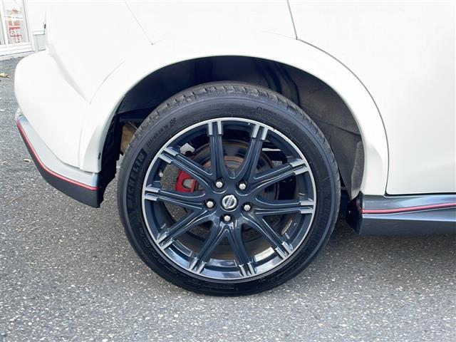 ジューク ニスモ RS 純正ナビ(FM,AM,BT,CD,DVD,SD,フルセグTV) ハーフレザー ドラレコ前後 横滑り防止 4WDセレクタースイッチ(38枚目)