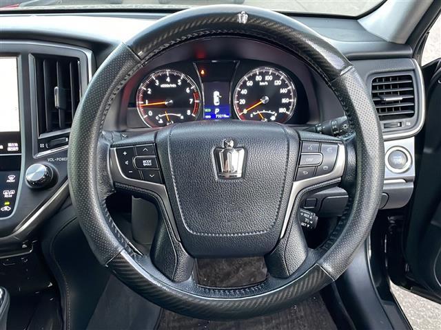 クラウン アスリートＳ　純正ＨＤＤナビ　バックカメラ　フルセグ　社外１９インチサマーアルミ（ＷＯＲＫ）　純正１８インチスタッドレスアルミ積込　車高調　クルーズコントロール　ＥＴＣ（3枚目）