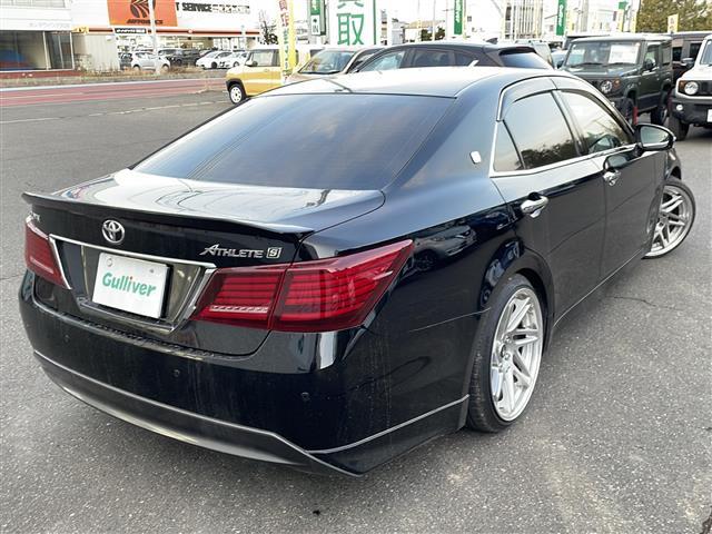 クラウン アスリートＳ　純正ＨＤＤナビ　バックカメラ　フルセグ　社外１９インチサマーアルミ（ＷＯＲＫ）　純正１８インチスタッドレスアルミ積込　車高調　クルーズコントロール　ＥＴＣ（13枚目）