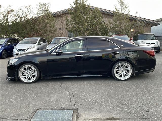 クラウン アスリートＳ　純正ＨＤＤナビ　バックカメラ　フルセグ　社外１９インチサマーアルミ（ＷＯＲＫ）　純正１８インチスタッドレスアルミ積込　車高調　クルーズコントロール　ＥＴＣ（17枚目）