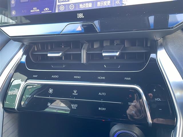 ハリアー Z 純正JBLナビ(AM、FM,BT,フルセグTV) JBLスピーカー ETC レザーシート クルーズコントロール追従有 オートライト オートハイビーム パワーリアゲート コーナーセンサー レーンアシスト(14枚目)