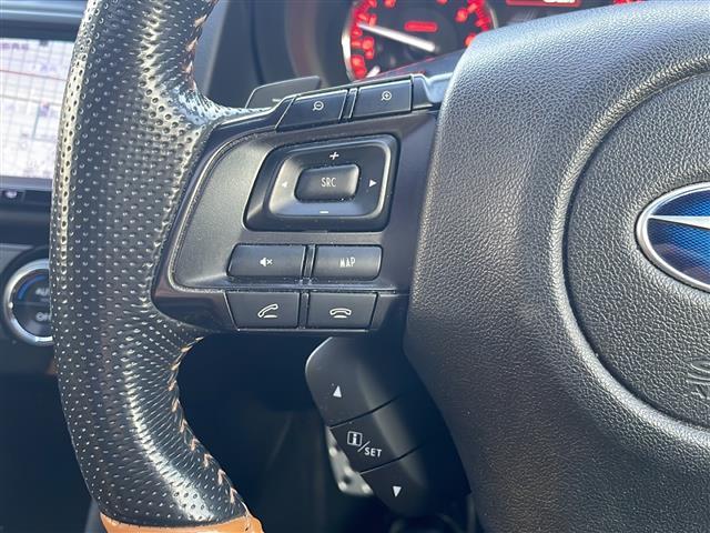 WRX S4 スポルヴィータ 純正ナビ(FM,AM,フルセグ BT,CD,DVD,SD) サンルーフ ETC クルーズコントロール追従有 メモリーシートD席 レザーシート シートヒーター前席 パワーリアゲート パドルシフト(11枚目)