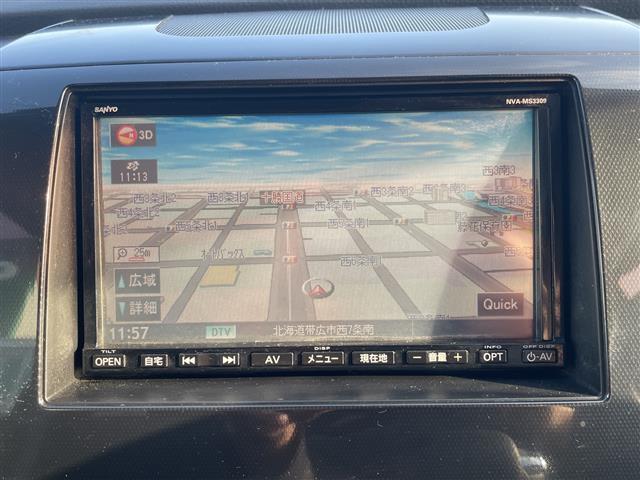 ワゴンＲスティングレー Ｘ　４ＷＤ　社外ナビ　フルセグ／ＣＤ／ＤＶＤ／ラジオ　プッシュスタート　シートヒーター　ＨＩＤヘッドライト　フォグランプ　ＥＴＣ　アームレスト　フロアマット　ドアバイザー（3枚目）