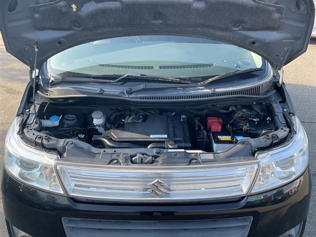 ワゴンＲスティングレー Ｘ　４ＷＤ　社外ナビ　フルセグ／ＣＤ／ＤＶＤ／ラジオ　プッシュスタート　シートヒーター　ＨＩＤヘッドライト　フォグランプ　ＥＴＣ　アームレスト　フロアマット　ドアバイザー（42枚目）