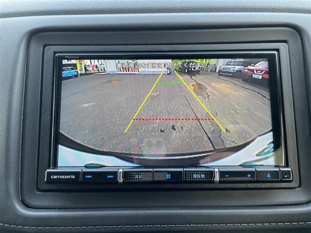 ヴェゼル ハイブリッドＸ・ホンダセンシング　４ＷＤ　前後ドライブレコーダー　社外ＳＤナビ　フルセグ／ＣＤ／ＤＶＤ／ＢＴ／ラジオ　バックカメラ　ホンダセンシング　レーダークルーズコントロール　レーンキープアシスト　ワイパーデアイサー（6枚目）