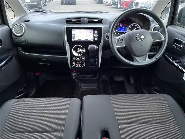 デイズ ハイウェイスター　Ｘ　４ＷＤ　社外ＳＤナビ　フルセグ／ＣＤ／ＤＶＤ／ＢＴ／ラジオ　アラウンドビューカメラ　ドライブレコーダー　シートヒーター　エマージェンシーブレーキ　オートマチックハイビーム　アイドリングストップ（6枚目）