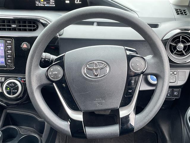 アクア Ｓ　スタイルブラック　純正ナビ　ワンセグ／ＢＴ／ＣＤ／ラジオ　バックカメラ　スタッドレスキャップ付積込　ステアリングスイッチ　トヨタセーフティセンス　レーンキープアシスト　オートマチックハイビーム　ＬＥＤライト（12枚目）