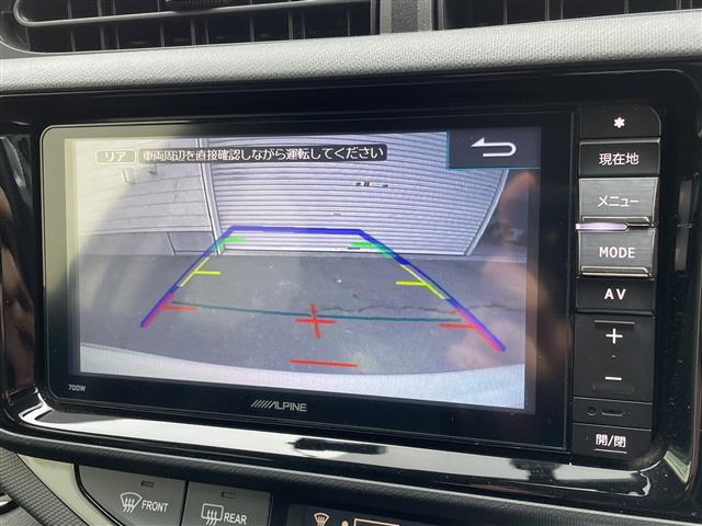 アクア Ｘ－アーバン　アルパイン製ＳＤナビ　フルセグ／ＣＤ／ＤＶＤ／ＢＴ／ＳＤ／ラジオ　バックカメラ　ドライブレコーダー　プッシュスタート　スマートキー　寒冷地仕様　ワイパーデアイサー　ハーフレザーシート（3枚目）