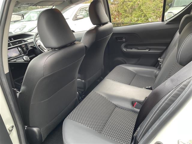 アクア Ｘ－アーバン　アルパイン製ＳＤナビ　フルセグ／ＣＤ／ＤＶＤ／ＢＴ／ＳＤ／ラジオ　バックカメラ　ドライブレコーダー　プッシュスタート　スマートキー　寒冷地仕様　ワイパーデアイサー　ハーフレザーシート（26枚目）