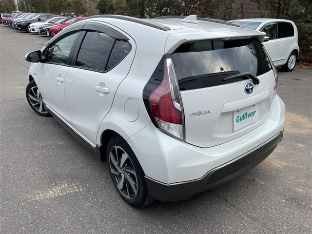 アクア Ｘ－アーバン　アルパイン製ＳＤナビ　フルセグ／ＣＤ／ＤＶＤ／ＢＴ／ＳＤ／ラジオ　バックカメラ　ドライブレコーダー　プッシュスタート　スマートキー　寒冷地仕様　ワイパーデアイサー　ハーフレザーシート（35枚目）