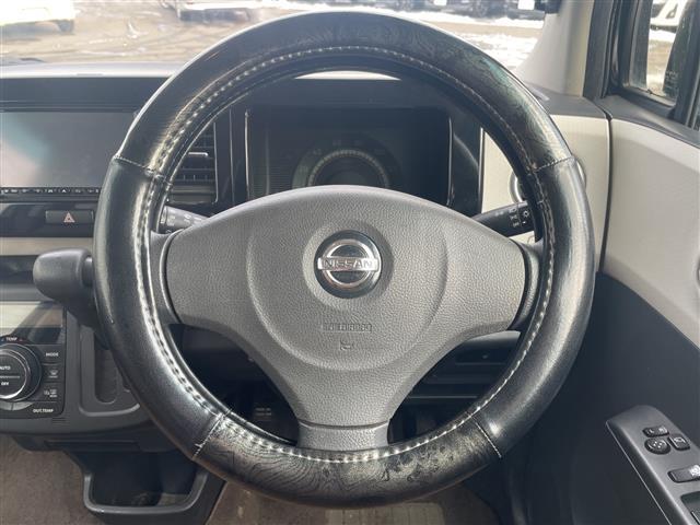 モコ X FOUR 社外ナビ(AM、FM、CD、DVD、フルセグTV、SD) シートヒーターD席 純正フロアマット 純正ドアバイザー 電格ミラー プッシュスタート(3枚目)