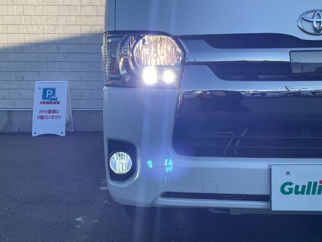ハイエースバン スーパーGL ダーク プライムII 禁煙車 バックカメラ ドラレコ 衝突被害軽減 車線逸脱防止支援 LEDヘッドランプ オートライト 純正ナビ 両側パワスラ ビルトインETC2.0 ハーフレザーシート 社外15インチAW スマートキー(37枚目)