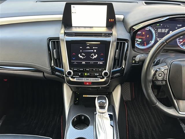 クラウンハイブリッド RSアドバンス モデリスタフルエアロ 全方位カメラ サンルーフ デジタルインナーミラー 純正メモリーナビ フルセグTV Bluetooth パワーシート シートヒーター エアーシート BSM HUD Qi充電(7枚目)